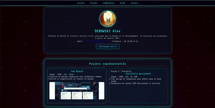 Projet 3 - Portfolio